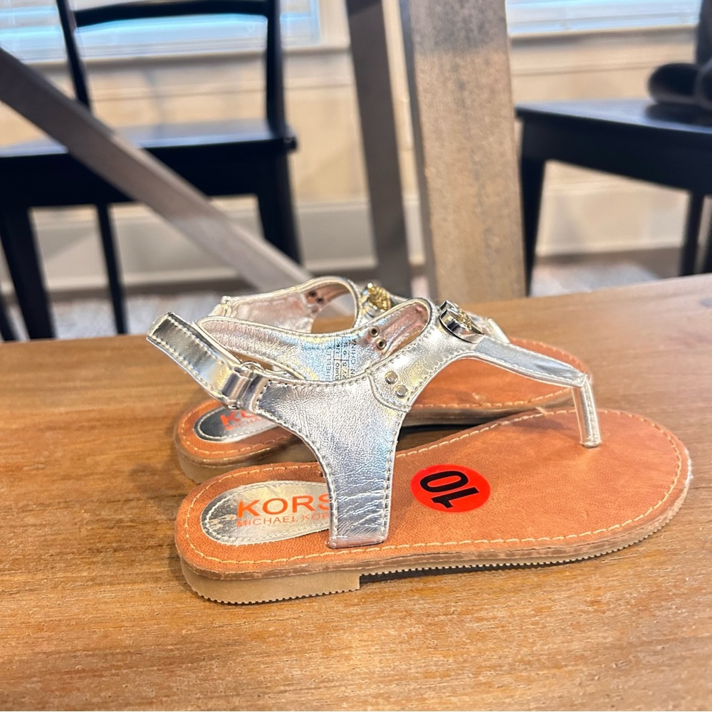 Michael Kors toddler sandals size 10